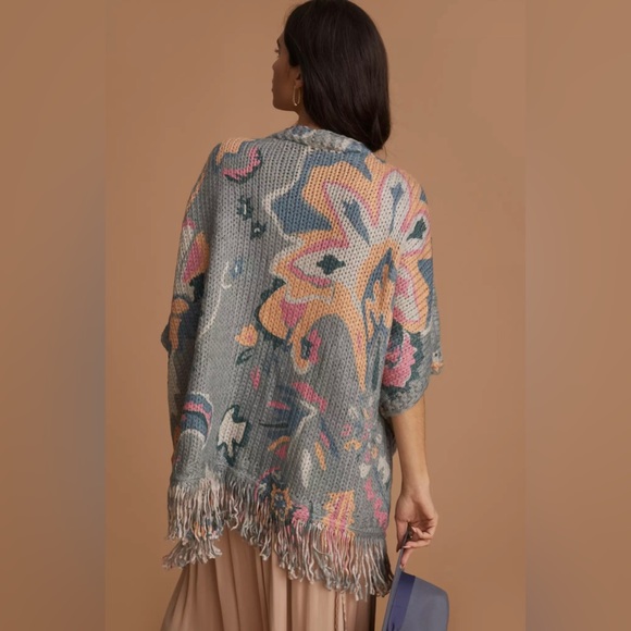 Anthropologie | Fringed Duster Cardigan - Picture 3 of 6